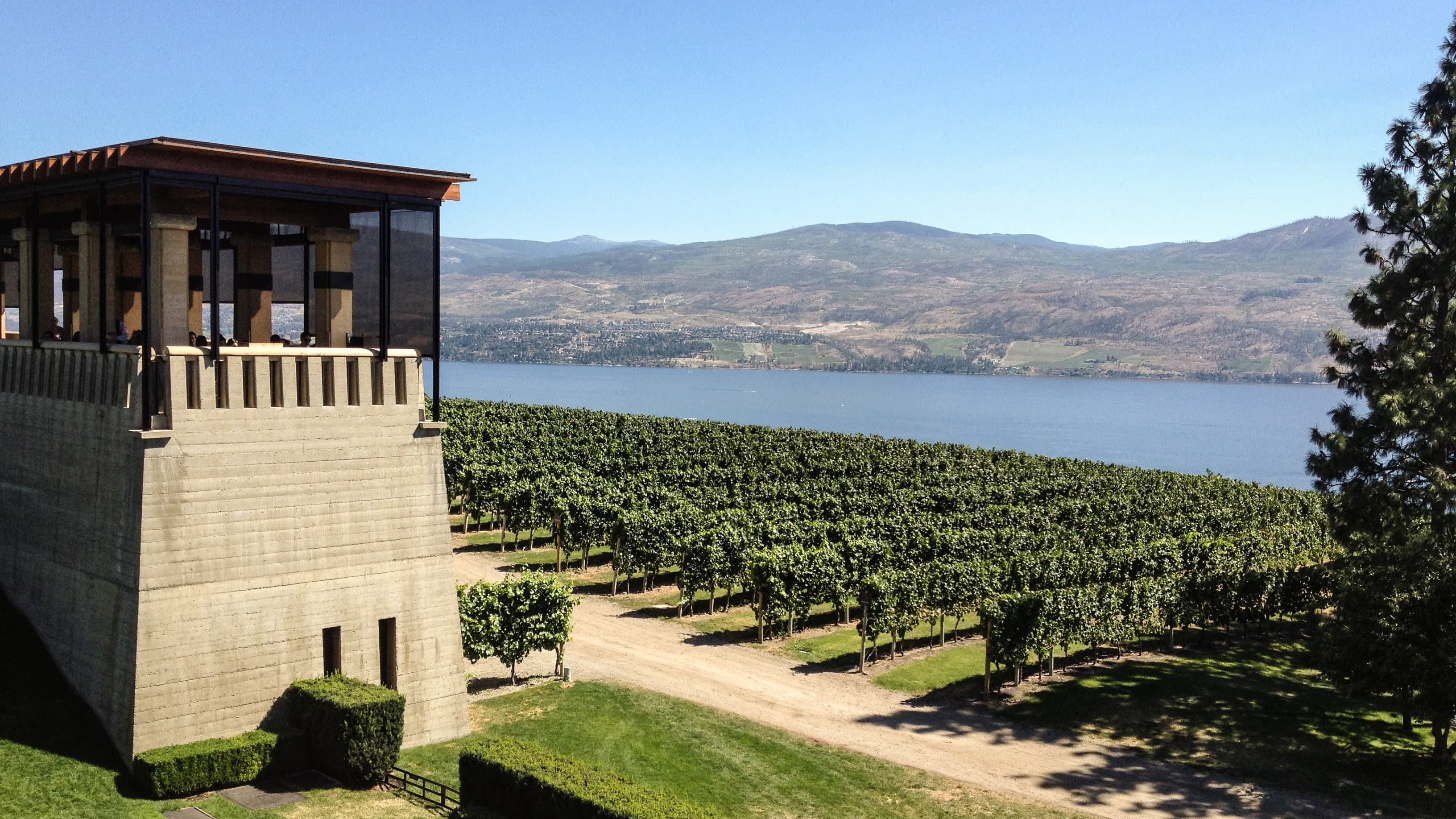 Vale do Okanagan — vinícola