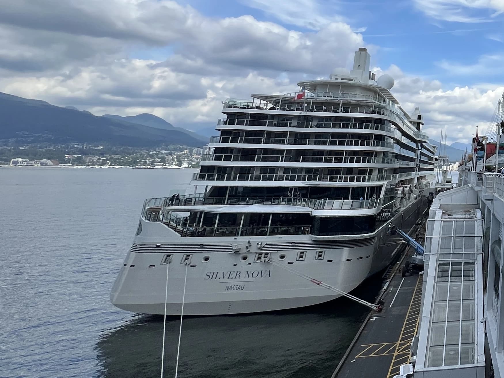 Visual reference for a Disney cruise sailing from Vancouver